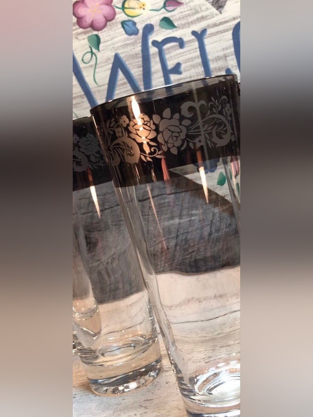 Vitreon Queen's Luster Vintage Glassware